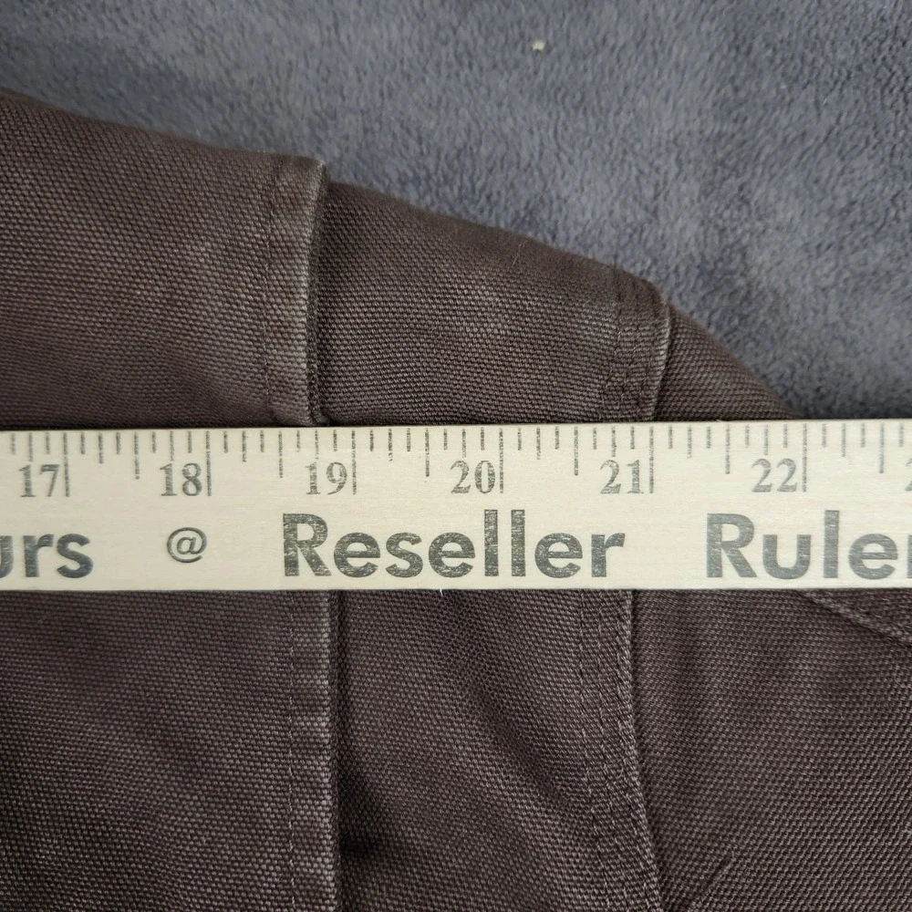 Carhartt Jacket Mens Large Brown Full Swing Relaxed Fit‎ Washed Duck Insulated
